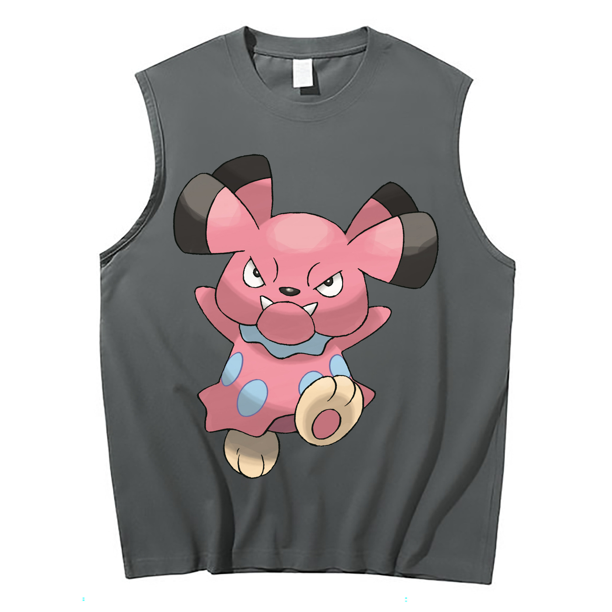 （画像用） ポケットモンスター Pokémon コットン100％タンクトップ（フロントプリント）